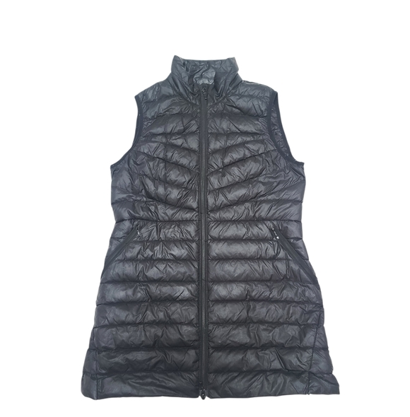 Lands' End Jackets & Blazers - Lands End Long Down Black Puffer Vest Size Xs